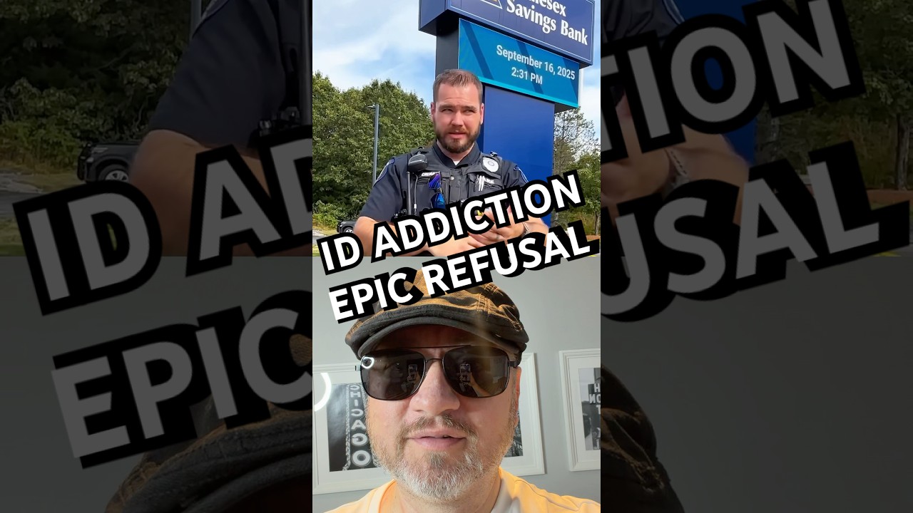 Проверка соблюдения Первой поправки, полицейский, зависимый от отказа в предъявлении удостоверени...