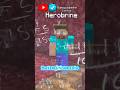 HEROBRINE en MINECRAFT😱 #minecraft #minecraftshorts #shorts #tiktok
