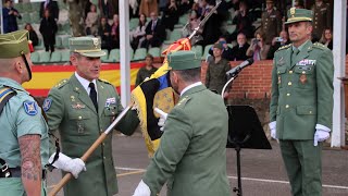 La Legión Ronda: Toma de mando del coronel Francisco Paúl como jefe del 4º Tercio #LaLegión