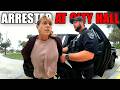 Woman Arrested at City Hall After Demanding Police Accountability — Legal Analysis