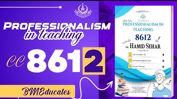 Exam Preparation of 8612 Course @bmeducates