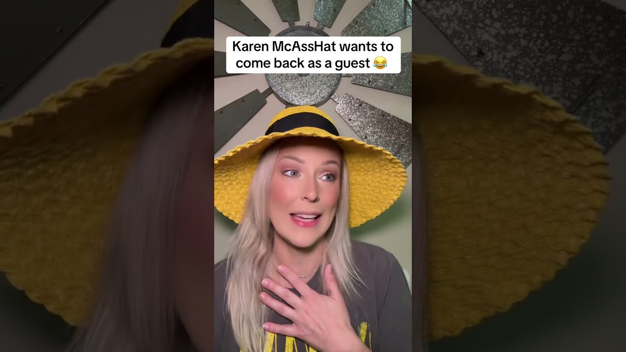 Karen McAssHat is trying to come back. What’s your vote?#karen #story #restaurant #storytime