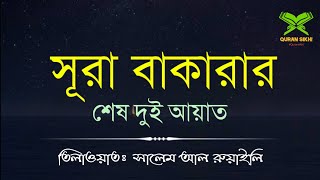 সূরা বাকারার শেষ দুই আয়াত বাংলা অর্থসহ, Surah baqarah last 2 ayat with bangla translation. screenshot 5