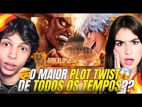 CONHECENDO O APOCALIPSE (Shuumatsu no Valkyrie - Gods' Apocalypse)| M4rkim ft.Blxck -REACT VT E LELE