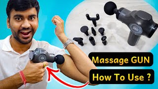Best Massage Gun For Full Body Pain Relief | Tisscare Massage Gun Unboxing &amp; review