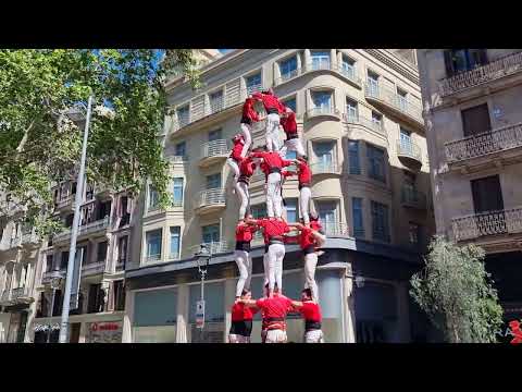Castellers de Barcelona: 5 de 7 - Can Jorba 2024