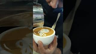 latte art rabbit #shorts #subscribe