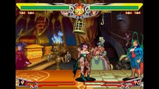 Vampire Savior - Lilith Dark Force Combo