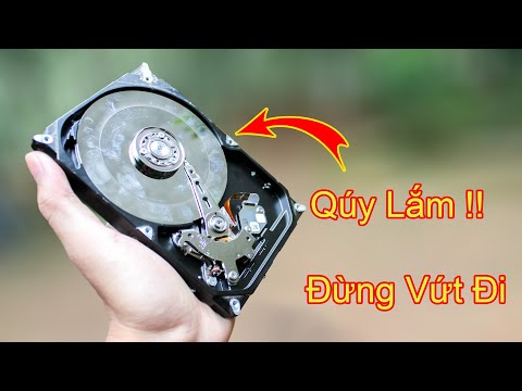 Video: Bạn có thể làm tan một ổ cứng?