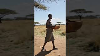 Maasai Tribe — Giant Buffalo Communal Feast