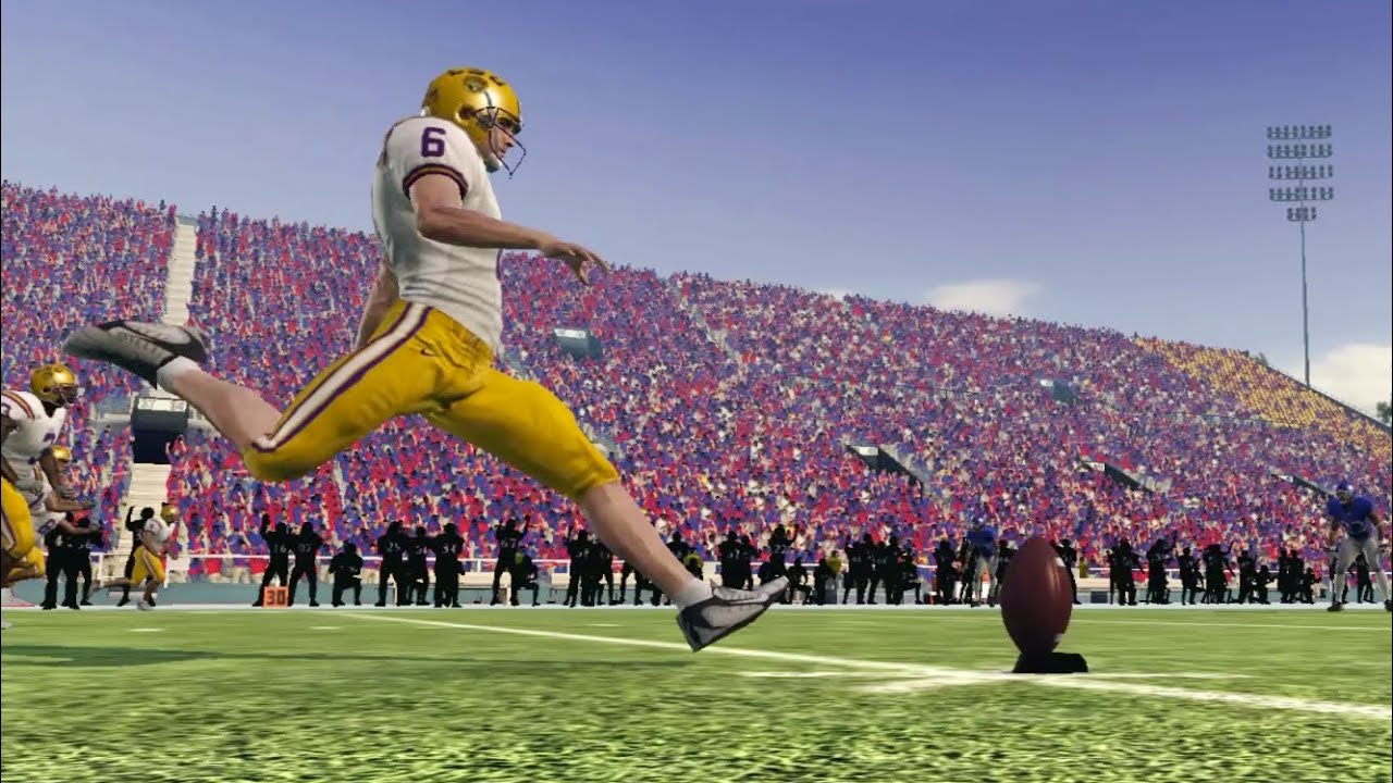 NCAA Football 10 PS3 Gameplay (1080p60fps) Win Big Sports