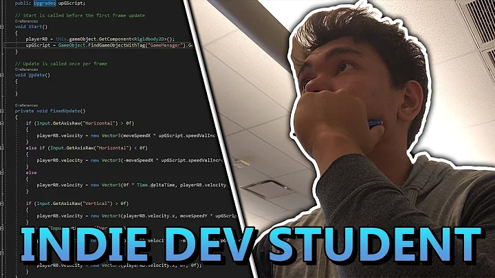 A Day in the Life of an Indie Game Developer and Student