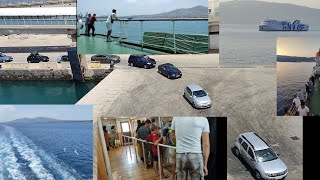 Retour de Melilla à Almeria via le ferry transméditerranéen الرجوع من بني انصار مليلية إلى المريه