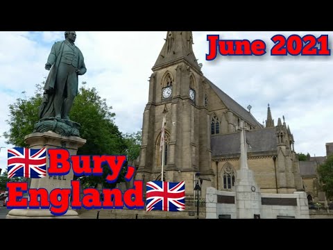 Exploring Bury, Lancashire England 🇬🇧 June 2021