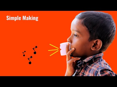 How To Make Paper Whistle | Origami Tutorial | Make7