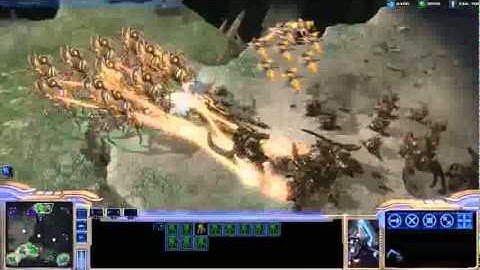 Starcraft 2 - Protoss Effective Using Colossus Againsts Zer