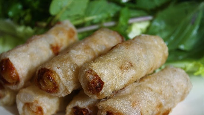 Crispy Fried Spring Roll with Rice Paper Wrapper (Cha Gio) — Vicky Pham