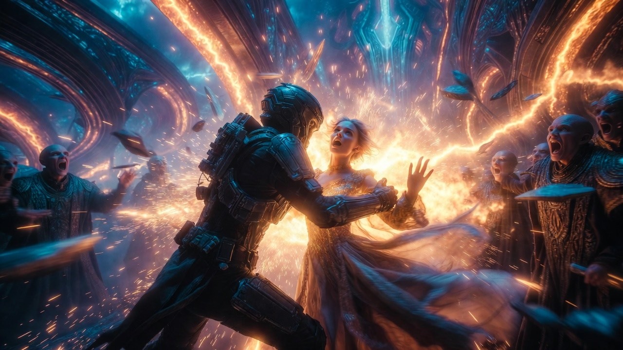 He Shielded the Alien Princess from a Deadly Blast but Woke Surrounded by the EnHFY | HFY Full Story