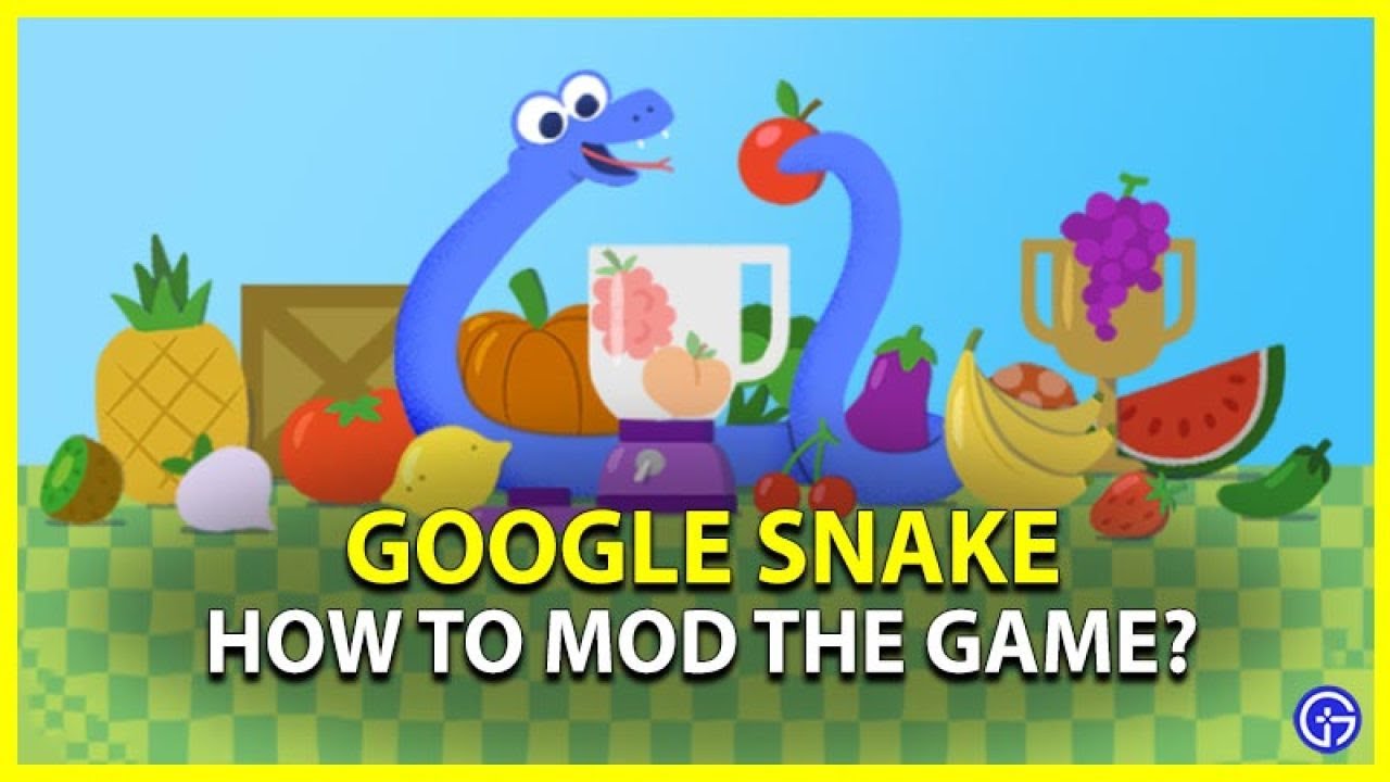 Google Snake Game Mod Menu Tutorial (menu in description) 