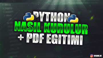 Sıfırdan Python Nasıl Kurulur ? & Python 3 Eğitimi + PDF [2020]