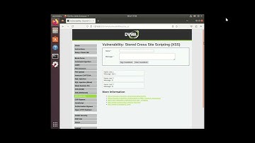 Stored XSS Attack - DVWA