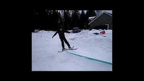 k fed on skis