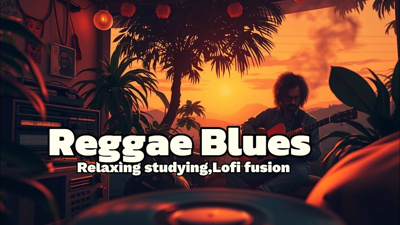 2-Hour Reggae Blues LoFi: A Relaxing Studying 