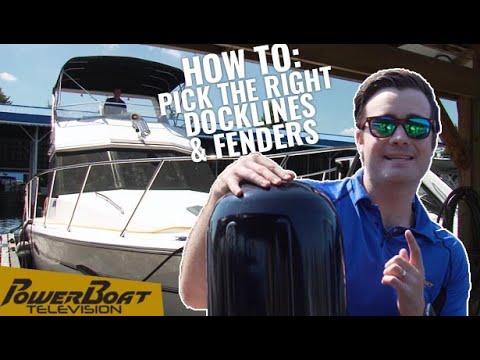 How to protect your boat with Dock Edge Bumpers and Dock Lines