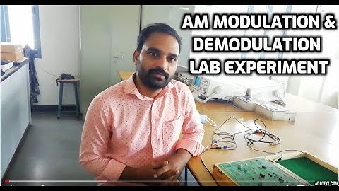 Amplitude Modulation and Demodulation