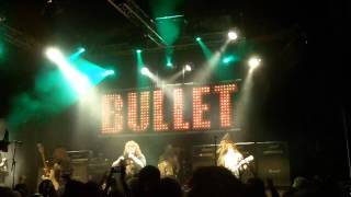 Bullet - Pay the price@Pustervik 2012-10-13 Gothenburg Sweden
