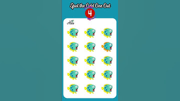 Find the ODD One Out #oddoneout #puzzlegames #funny