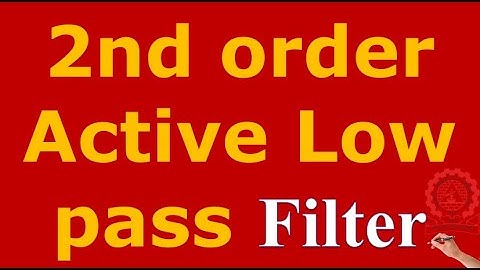 L211 Second Order Active Low pass Design using GIC (Generalized Impedance Converter #IC #analog #LIC