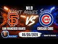 Giants vs. Cubs MLB Betting Odds & Picks, 6/6/26 | Night Moves Show