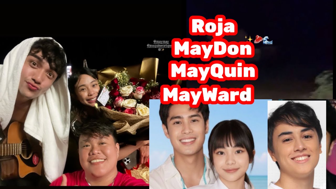May Pasundo, May pasama sa MV taping and may pa date under the moonlight pa si Maymay, Teka teka !!!