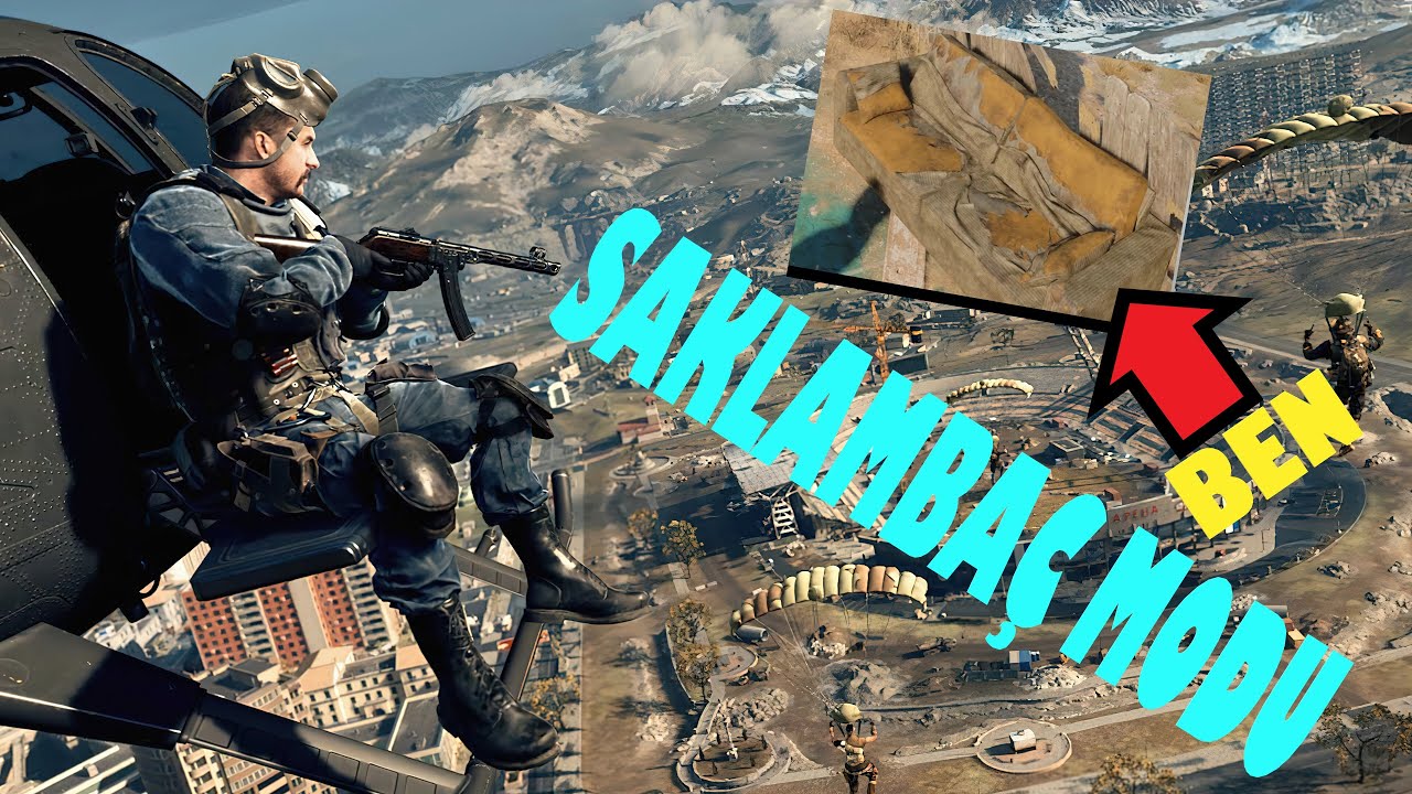 KANEPE OLDUM | CALL OF DUTY BLACK OPS COLD WAR İLK MAÇIM | SAVAŞ OYUNUNDA SAKLAMBAÇ ?