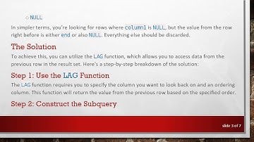 Mastering SQL: Understanding the LAG Function with Conditional Filtering