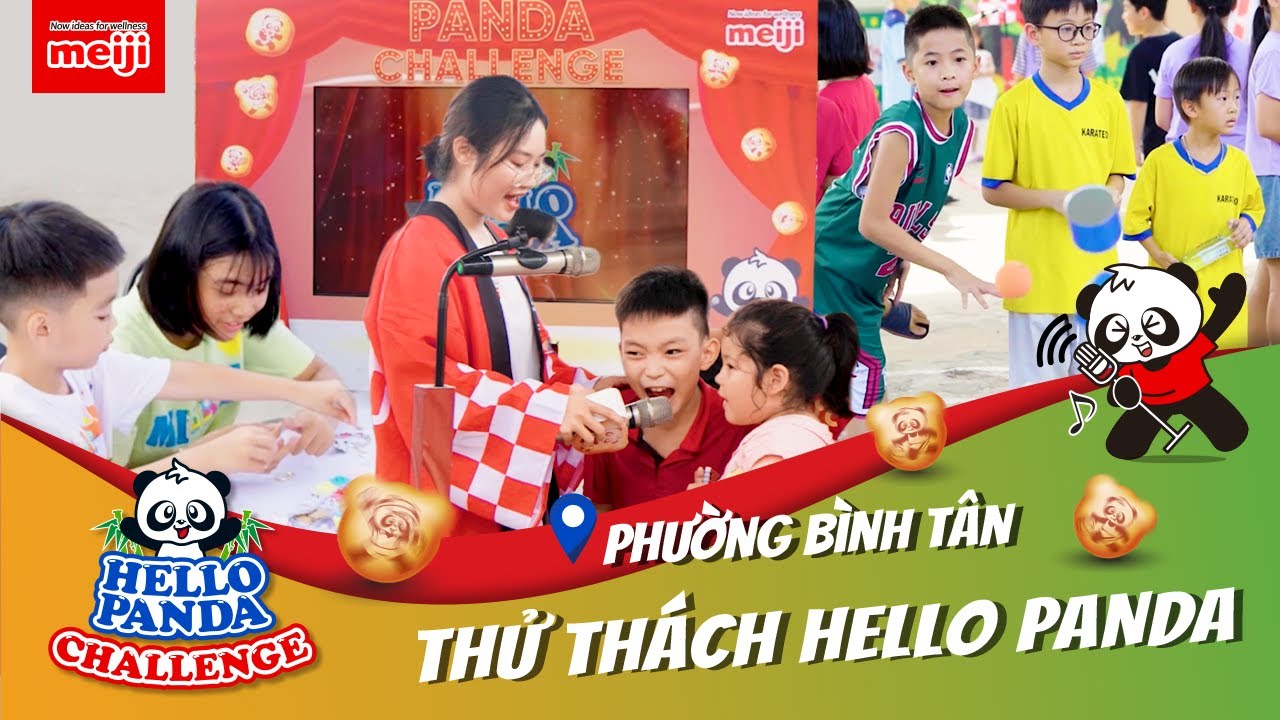 Khám phá sân chơi Socola Hello Panda của Meiji cho trẻ em