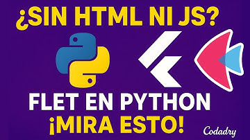 Flet en Python, MIRA ESTO ⚠️ | Crea Apps Web sin HTML ni JS