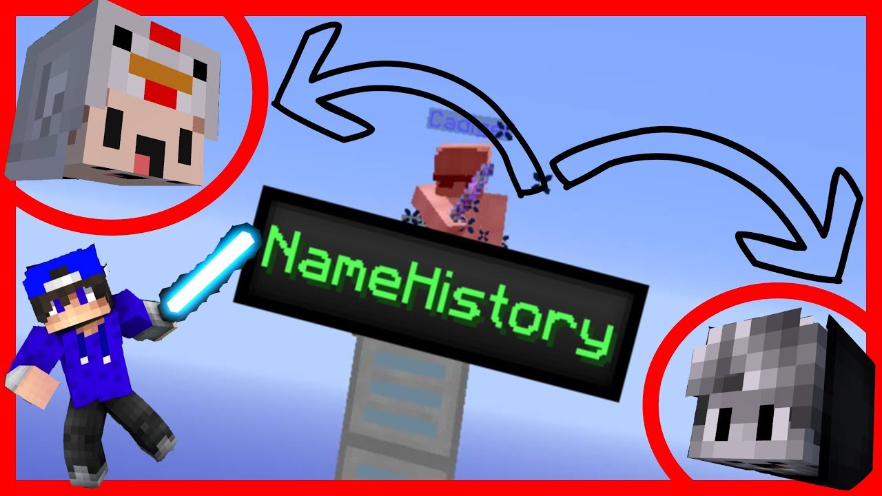 Die früheren Minecraft Namen von ..... ByQuadrix!? | ApoRed,MrsDNA,BezgeHD,Poishii !!