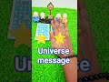 Universe message#tarot#sixthsense#whatscomingupinlovelife#zealhealing#astrology#DivineLightTarot369