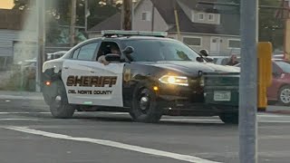 Del Norte County Sheriff Unit 100 Responding