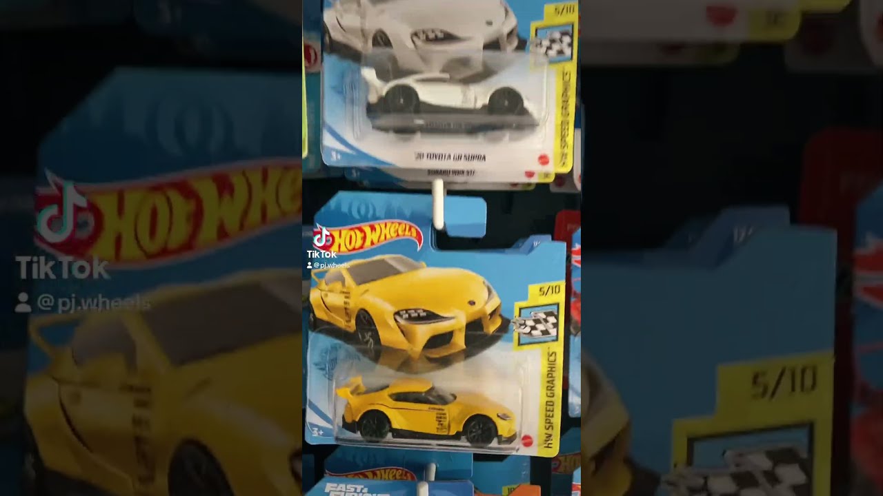 Tooned Toyota Supra Hot Wheels 2023