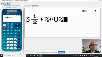 Calculator Tutorial - Convert to Improper Fraction