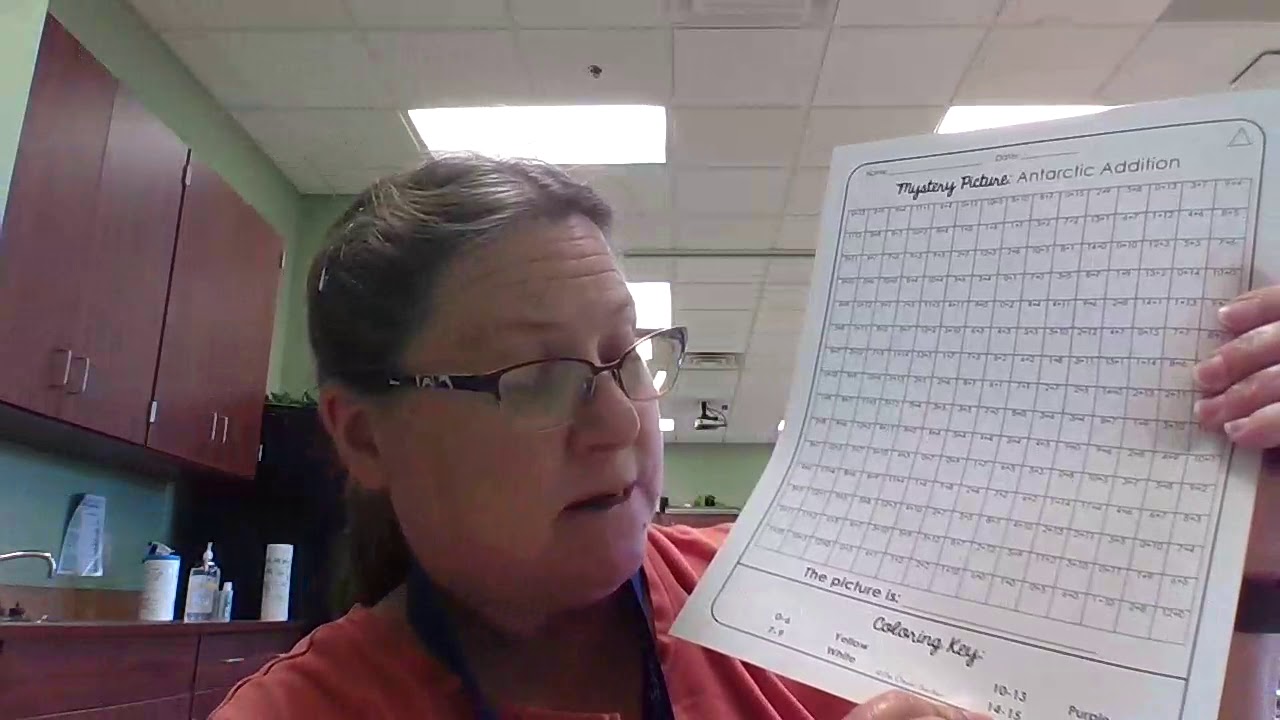 2nd grade math mystery picture, Wednesday, Nov. 11, 2020 - YouTube