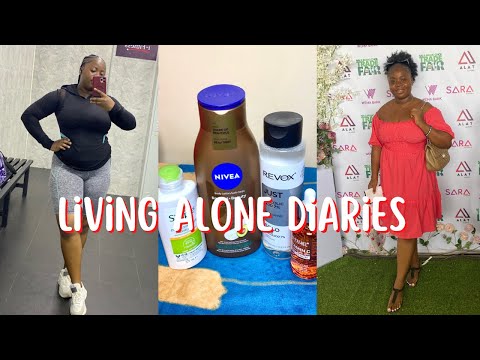 Living Alone Diaries Ep 15;Shopping for Skincare/Unveiling Workout Truth/Lesbian Visited/Market Runs