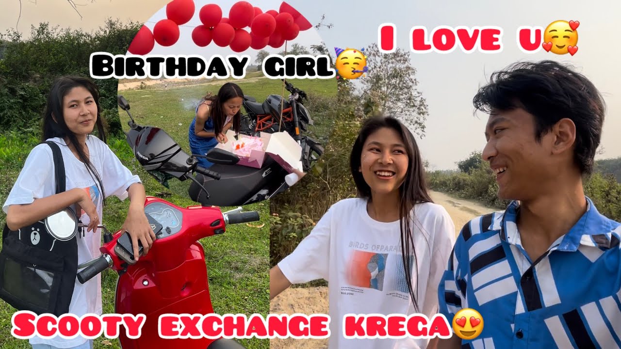 Scooty exchange krega chol😍 // Bitrhday patry🥳// @Holibrother