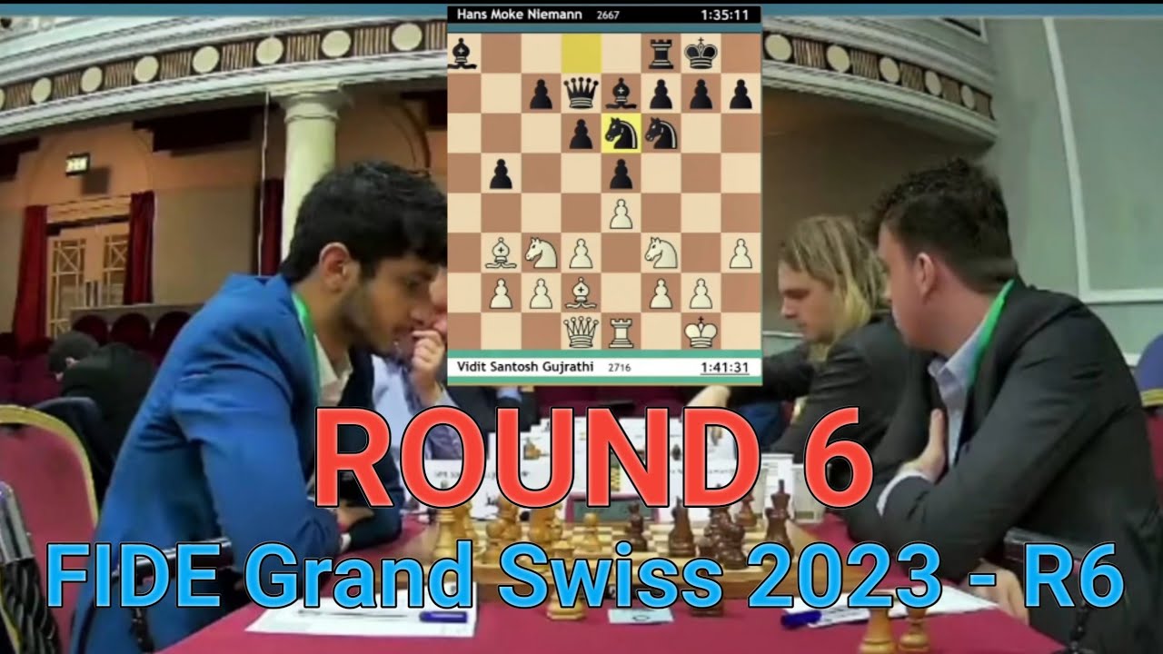 Gujrathi Vidit (2716) vs Hans Niemann (2667)