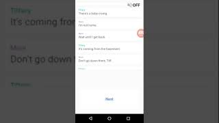 Reading a scary texting on the app hooked screenshot 5