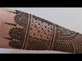 Easy dulhan mehendi designs  new bridal henna mehndi design for full hands  wedding mehndi designs