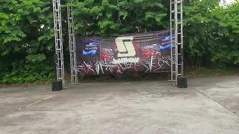 Sanway Audio CS44+CS12 active outdoor testing